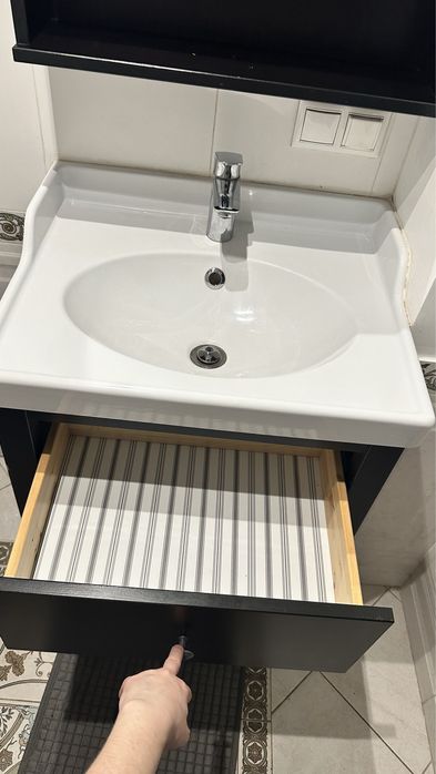 раковина тумба зеркало икея