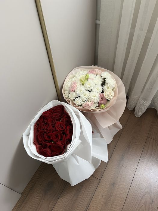 Цветы вчера куплено