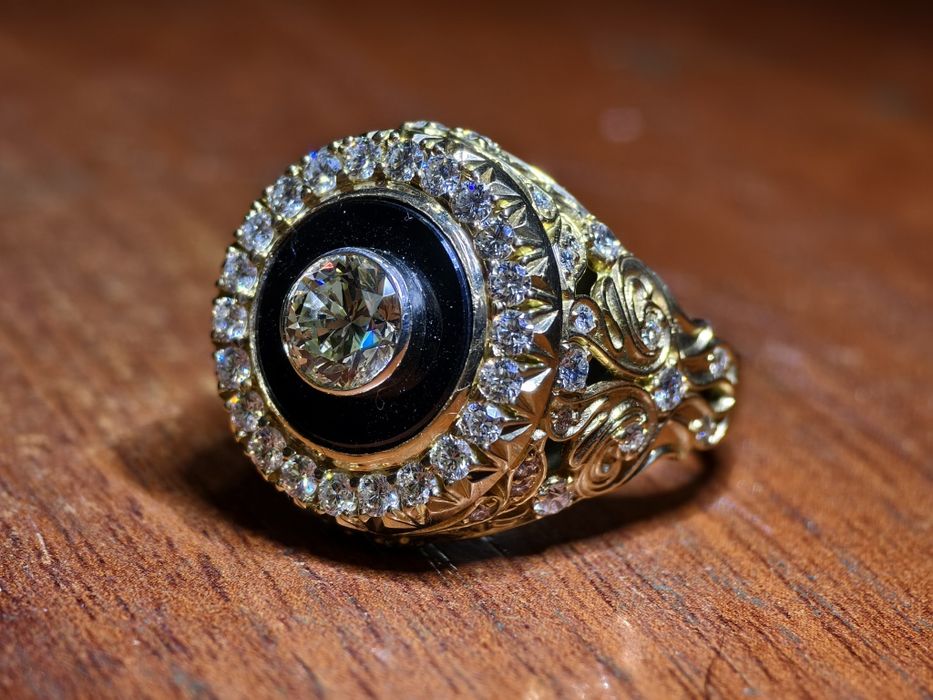 Печатка с бриллиантами