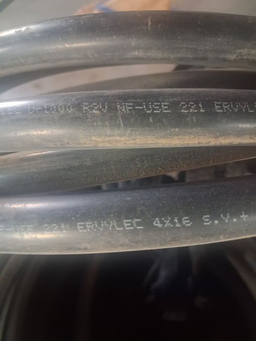 Cablu cupru  curent 380v  4x16 ,50m