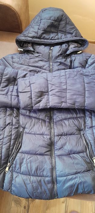 Дамско яке тъмносиньо