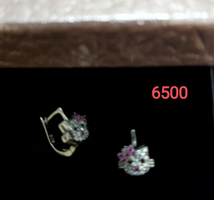 Детские серебряные сережки! 925 проба