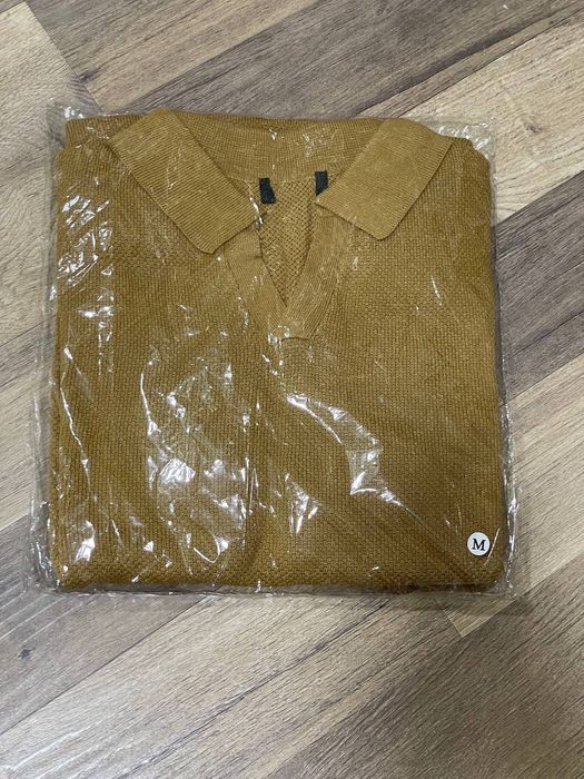 Коричневая поло | 100% хлопок