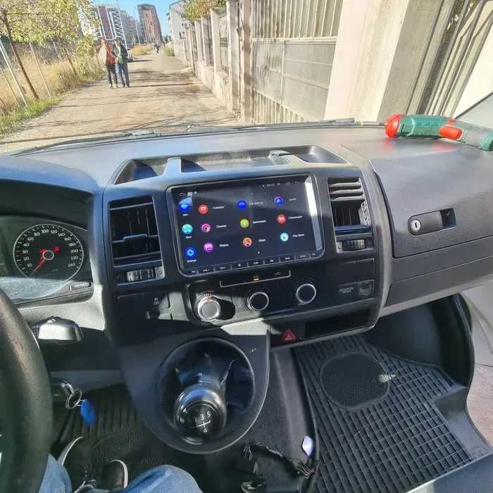 Navigație Android CarPlay VW Transporter T5, Caravelle 2003-2015