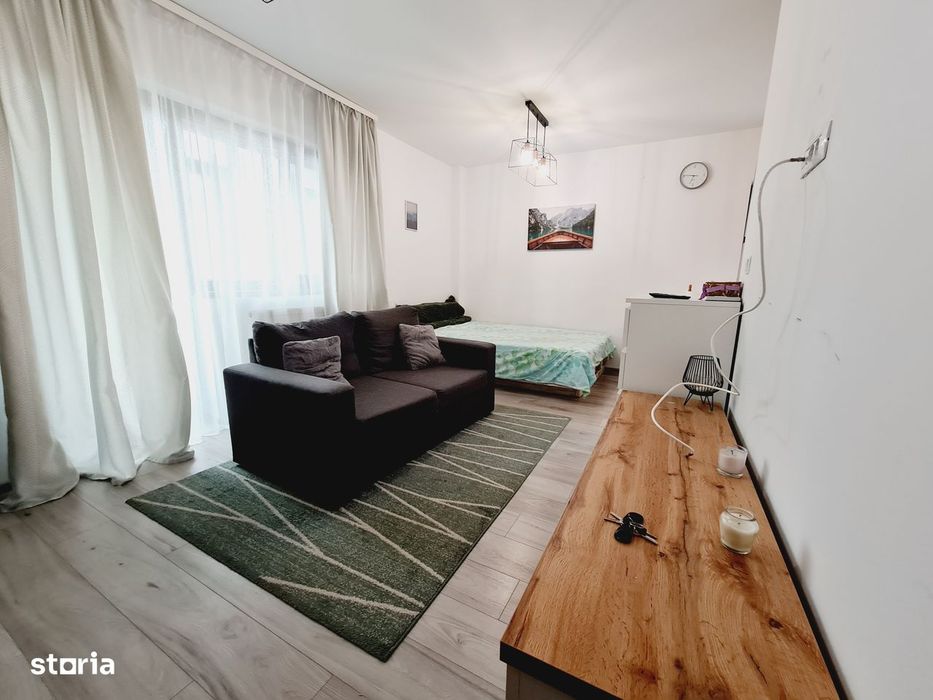Apartament 1 camera decomandat bloc nou + loc de parcare zona Bucium