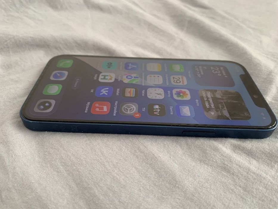 Iphone 12 64gb синий цвет