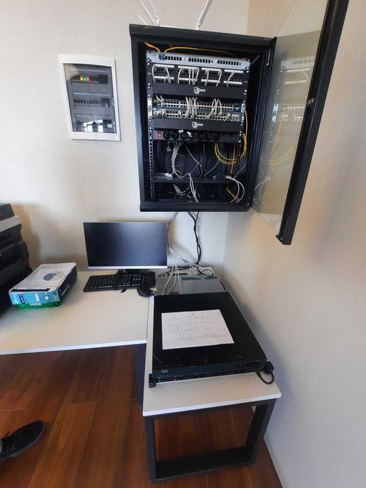 ЛОКАЛЬНАЯ СЕТ! Монтаж серверов