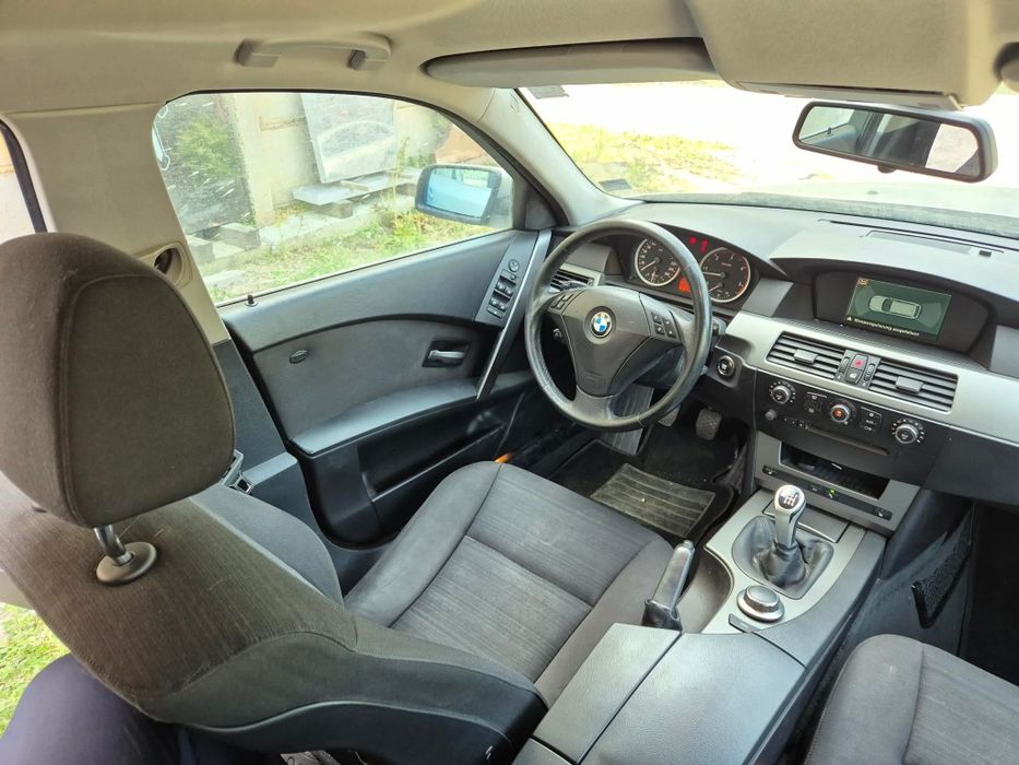 BMW E61 520D 163кс M47 ксенон ръчка НА ЧАСТИ!