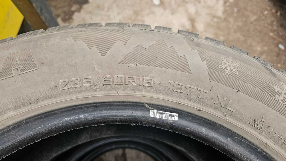 235/60/R18 шипованные на кроссовер