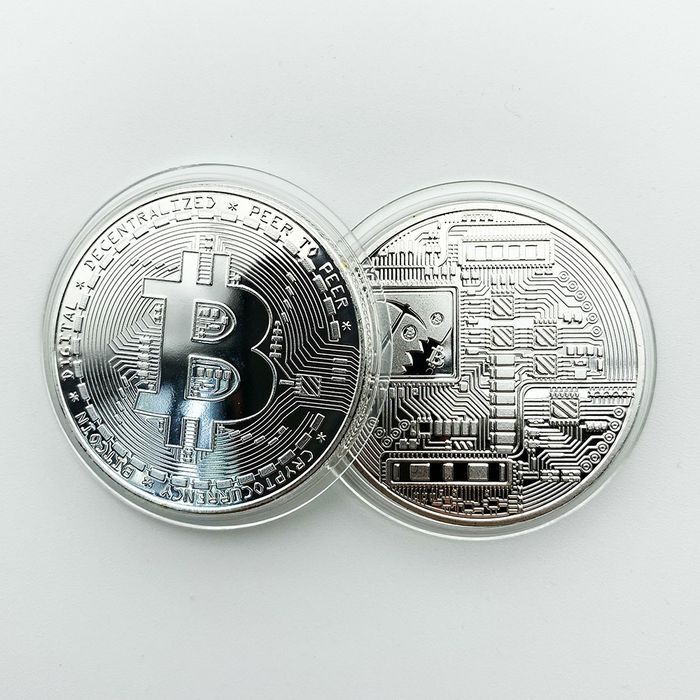Bitcoin. Биткоин сувенирная монета