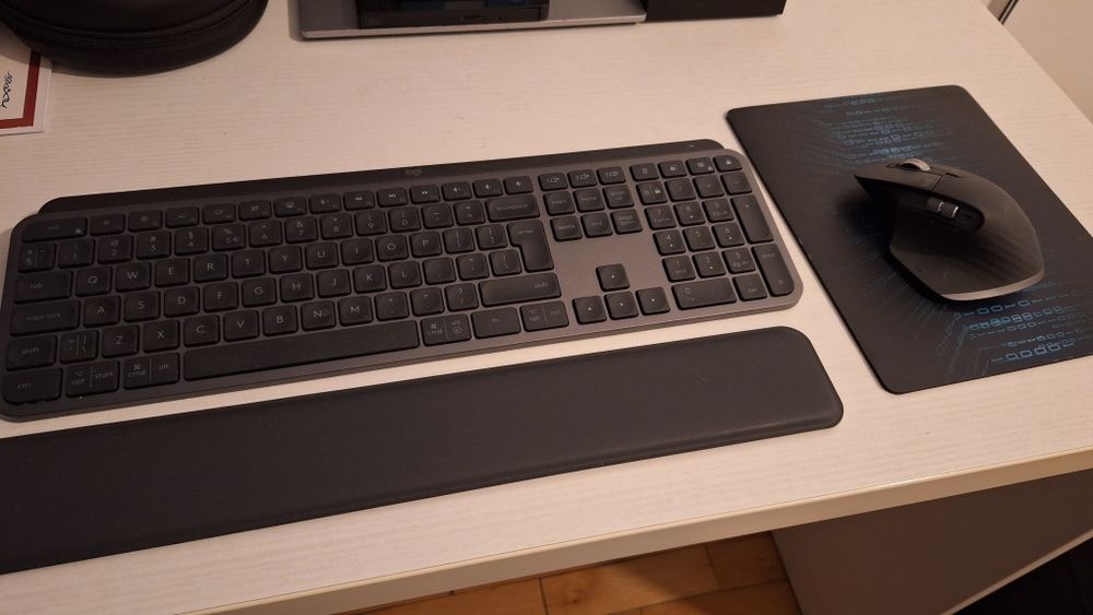 Kit tastatura si mouse Wireless LOGITECH MX KEYS S Combo