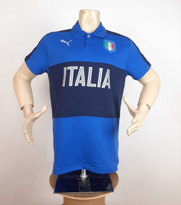 Puma Italy - Оригинална мъжка тениска с яка размер XL