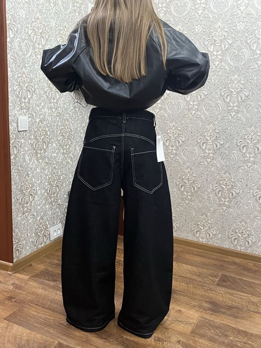 джинсы черные размер M