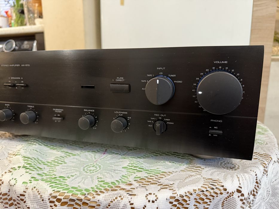 Като нова Yamaha AX-570 Стерео усилвател