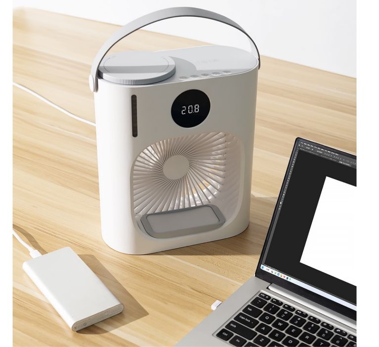 Умный вентилятор настольный  Cooling Fan таймером CL08