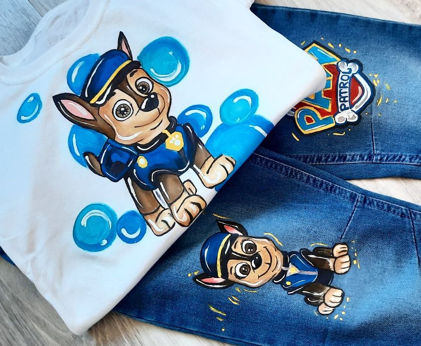 Ръчно рисувани детски боди , блуза , тениска коледни