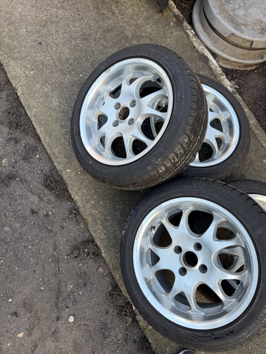 Vand set cauciucuri cu jante aliaj r15 4x100  r17 4x100 5x112 108 r18
