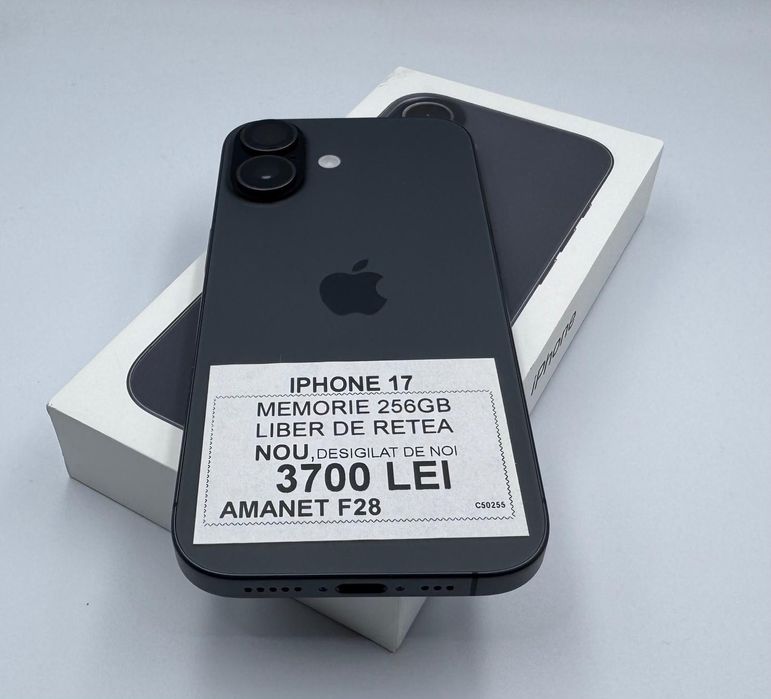 Amanet F28: Iphone 17 256GB NOU