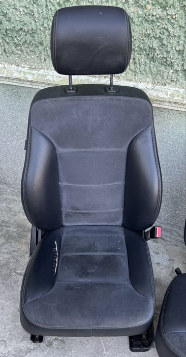 Череж салон кожа и алкантара за Mercedes ML W164 facelift