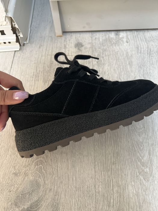 Кеды из натуральной замшы