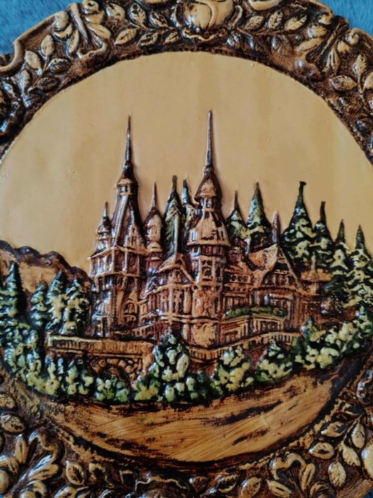 Tablou decor ceramica aplicată vintage