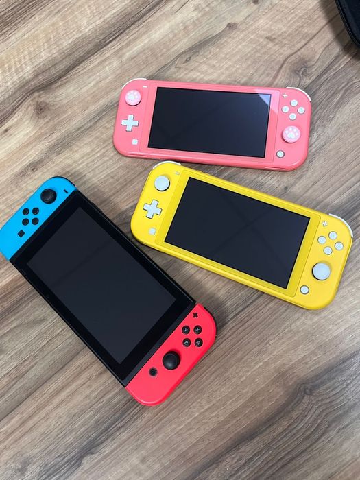 Прошитый Nintendo Switch Lite и Standart