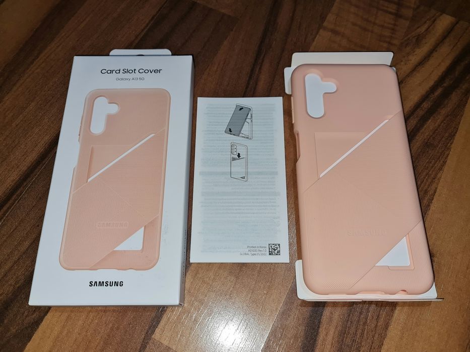 Husa silicon originala Samsung Card Slot Cover Galaxy A13 5G si A04s