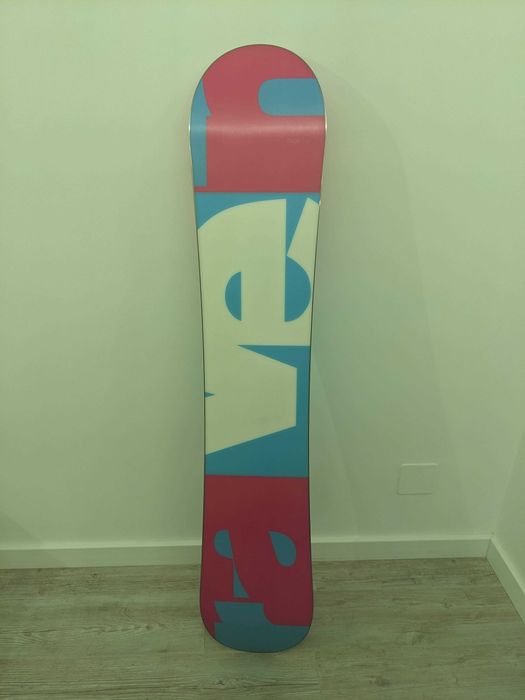 Placa snowboard fete Raven Style Rocker 150 - roz bleu - noua - neutilizata