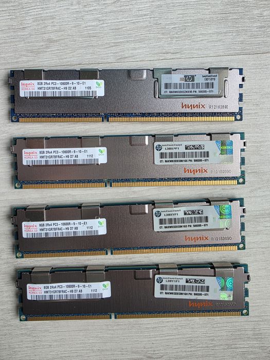 Memorie RAM Hynix 32GB(4x8)DDR3 ECC Registered 1333MHz DIMM Server
