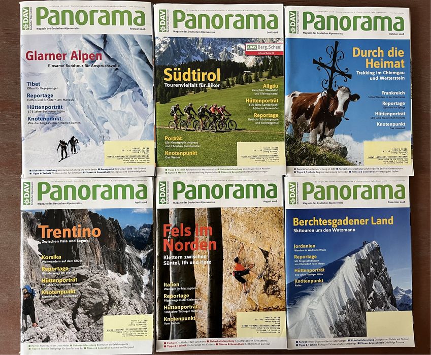 Немски туристически списания Panorama на символични цени
