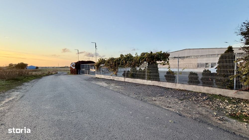 Teren industrial in Constanta 5000 mp cu PUD aprobat Hale AUTOSTRADA