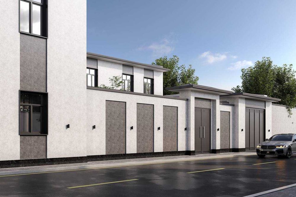 Продаётся участок на этапе строительства в элитном махалле Амир Темур