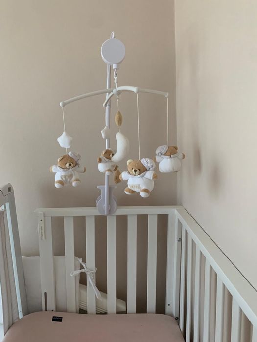 Vand carusel Nanan Tato alb&bej nou