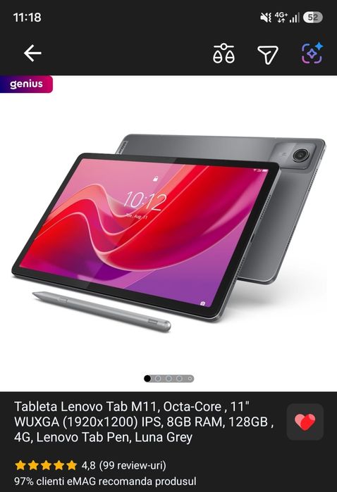 Tableta Lenovo M11