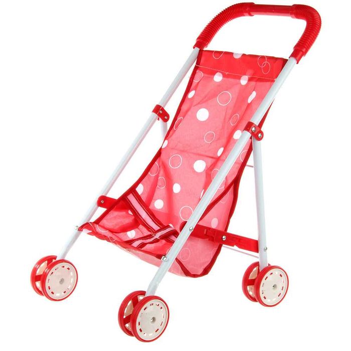 Количка за кукли метална