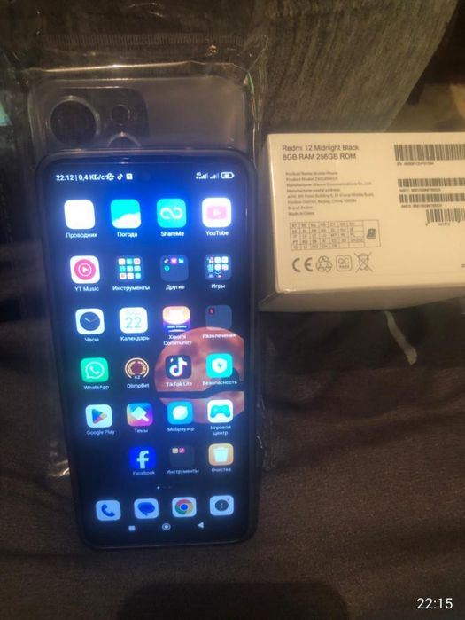 Редми 12  8 память 256