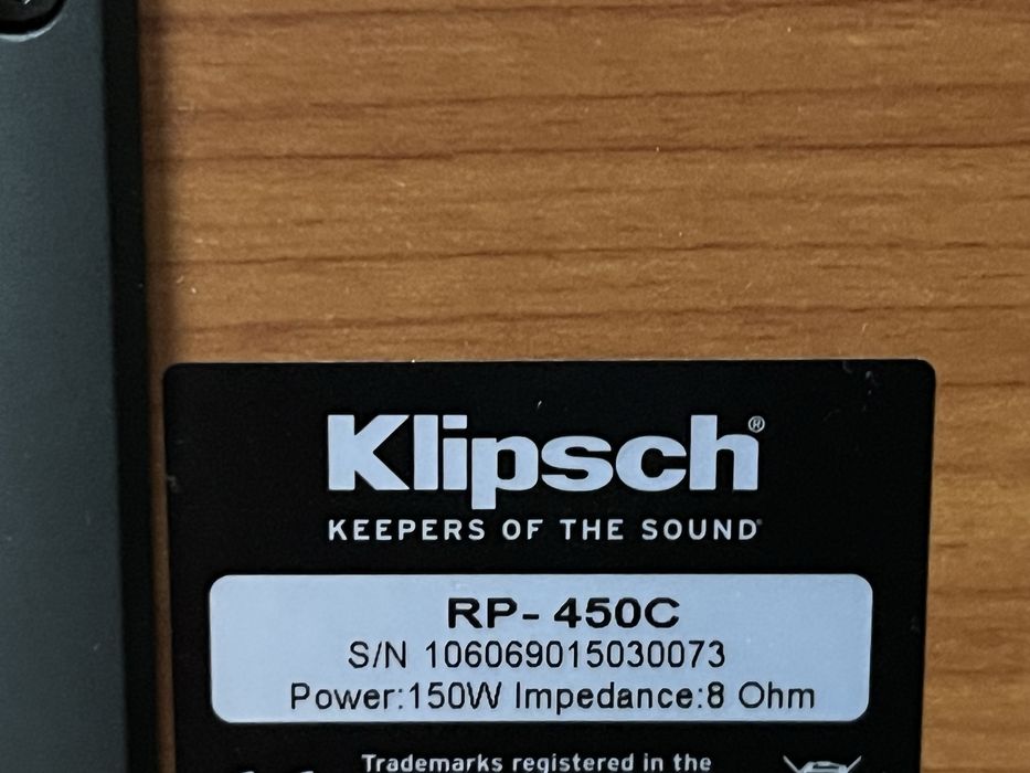 Boxa centru Top Klipsch RP-450C imens