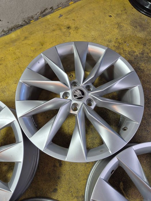 4 Jante Aliaj 5x112 19'' OEM Skoda Kodiaq Superb Octavia Karoq CA NOI