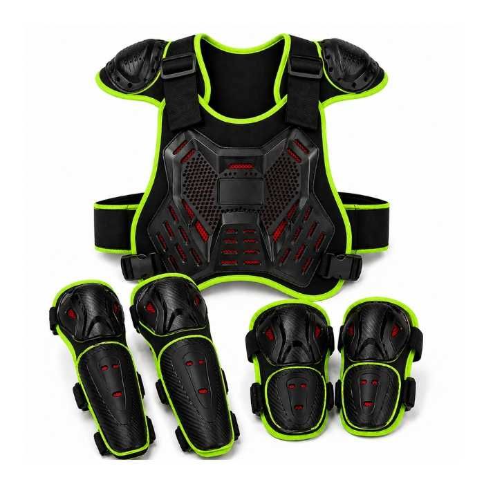 Детска ризница + наколенки и налакътници, Full Body Armor Protective Gear