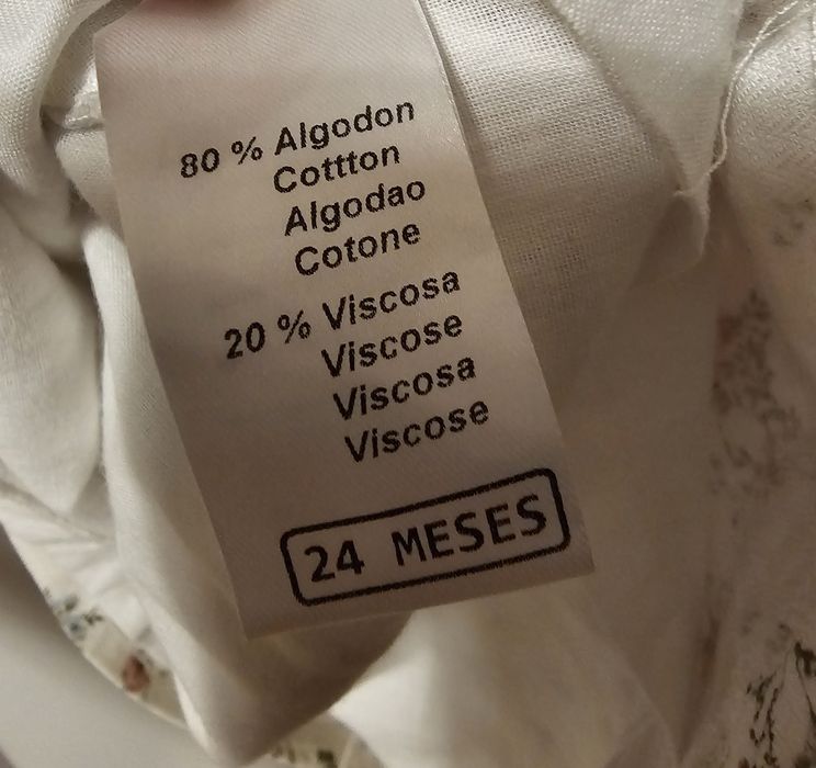 Бебешка рокля JULIANA  размер 24 м.