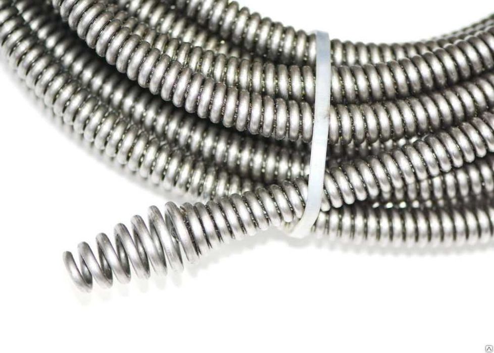 Трос для прочистки канализационных труб