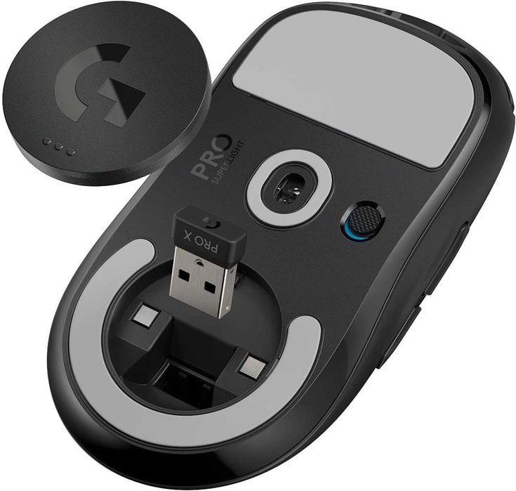 Игровая мышь Logitech G Pro X Superlight - USA (black, white)