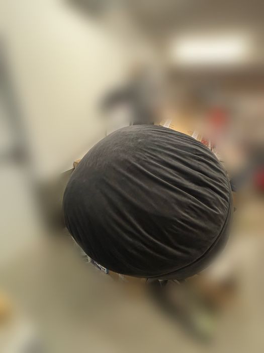 Пуф / Барбарон - Черен ХХL