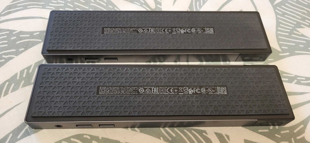 HP Elite Thunderbolt 3 Dock 2 buc fara accesori 130 lei