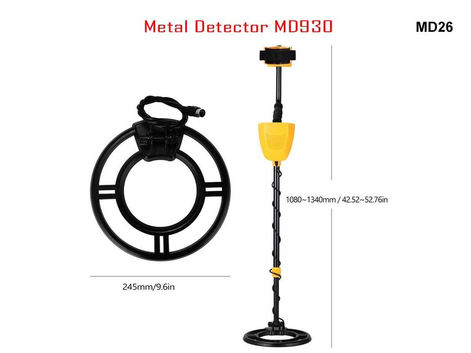 Detector de Metale Pinpointer Alarma Sonora Vibratii Pointer