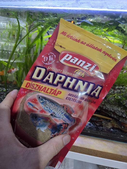 Hrană pesti acvariu daphnia/fulgi