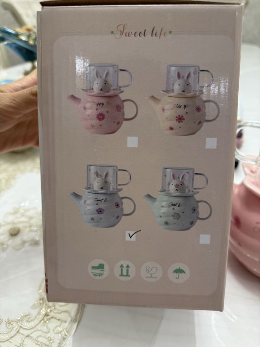 Мини чайник с кружкой