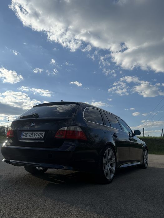BMW E61 535d РЪЧКА,САМО НА ЗАДНО!!!