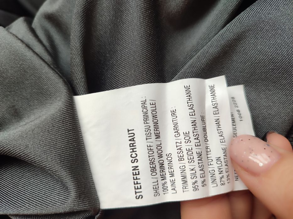 Steffen Schraut -Първокласен дизайн 100%Merino 95%Silk