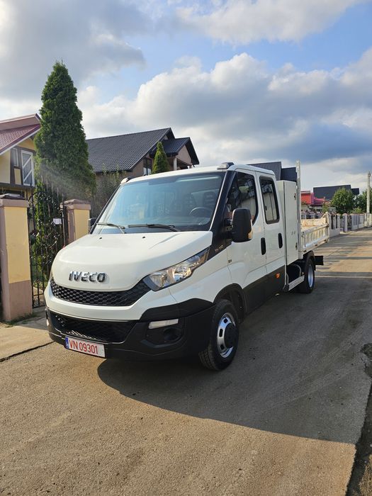 Iveco daily 35-130  6 locuri +basculabil  RAR Efectuat
